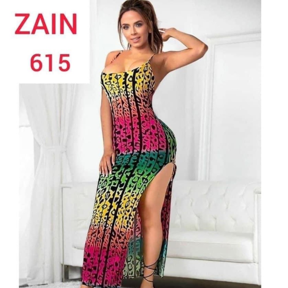 Zain Sexy Party cocktail women’s split dress